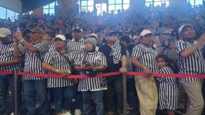 Deklarasi Dukung Ganjar Pranowo, Masyarakat Maluku Penuhi Basket Hall Senayan