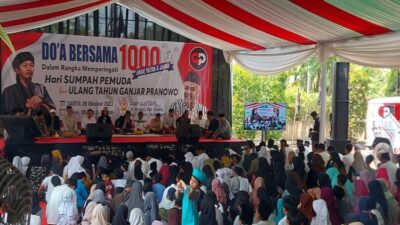 Rayakan Ultah ke-55 Ganjar Pranowo dengan Doa Bersama 1.000 Anak Yatim