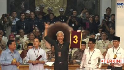 Dapat Nomor Urut 3, Ganjar-Mahfud Beri Salam Metal