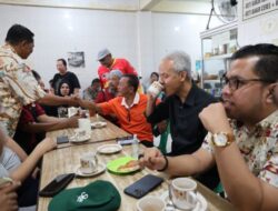 Di Warung Kopi Asahan, Ganjar Tampung Beragam Aspirasi Masyarakat