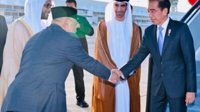 Hadiri COP28, Presiden Jokowi Tiba di Dubai