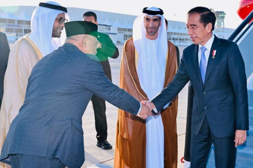 Hadiri COP28, Presiden Jokowi Tiba di Dubai