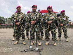 Mayjen TNI Endi Supardi Resmi Jabat Dankormar