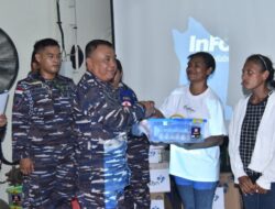 Meriahkan Sail Cenderawasih 2023, TNI AL Gelar Bakti Sosial di Biak Numfor Papua