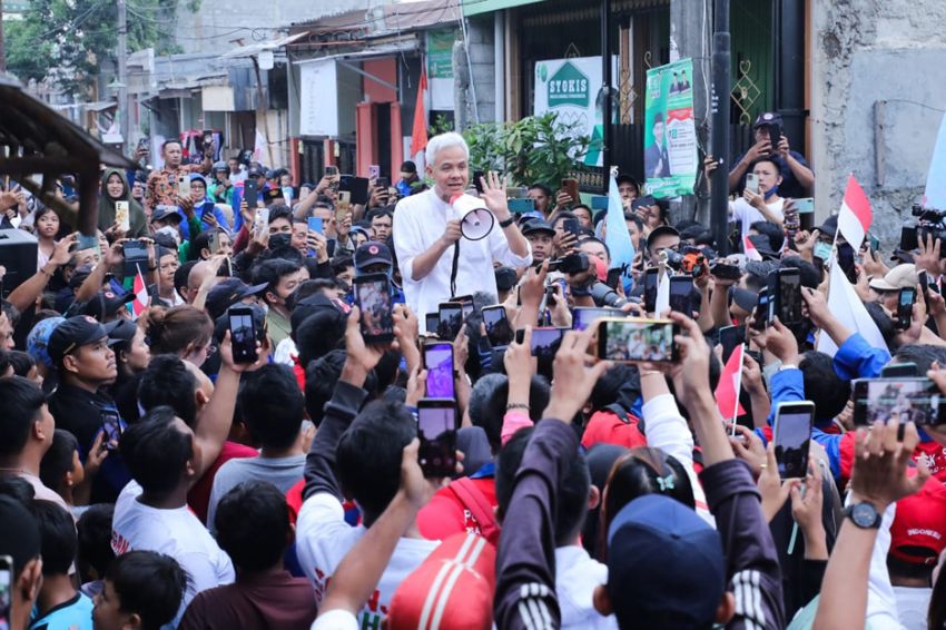 Momen Ganjar Dengar Keluh Kesah Buruh di Tangerang, Soroti Soal Hak Pekerja hingga Dana Pensiun