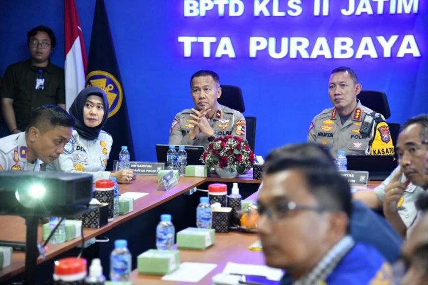 Persiapan Operasi Lilin 2023, Korlantas Polri Cek Jalur Tol Semarang-Surabaya