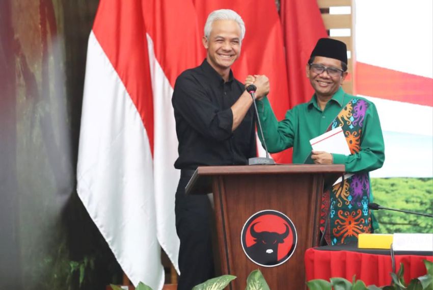 PPP Survei Internal terkait Elektabilitas Ganjar-Mahfud: Alhamdulillah Hasilnya Baik