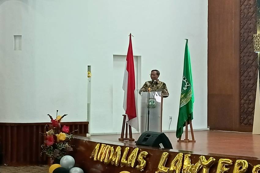 Di Depan Mahasiswa Unand, Mahfud Beberkan Tugas dan Tanggung Jawab Jika Terpilih Wapres