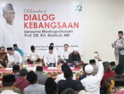 Dialog Kebangsaan bersama Santri dan Kiai se-Bekasi, Mahfud MD Ajak Warga Pesantren Gunakan Hak Politiknya