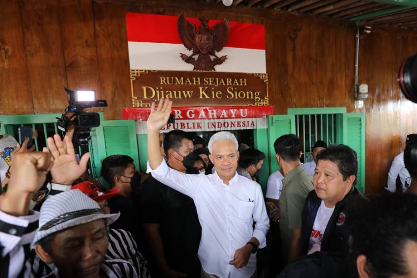 Ganjar Kunjungi Rumah Pengasingan Soekarno-Hatta di Rengasdengklok, Ajak Masyarakat Tak Lupakan Sejarah