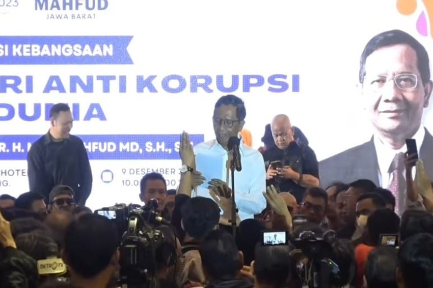 Mahfud MD Berjanji Bakal Libas Para Koruptor