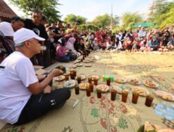 Setelah Lari Pagi, Ganjar Sarapan Bareng Warga Klaten