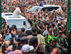 Ribuan Petani dan Peternak Sumedang Antusias Sambut Prabowo