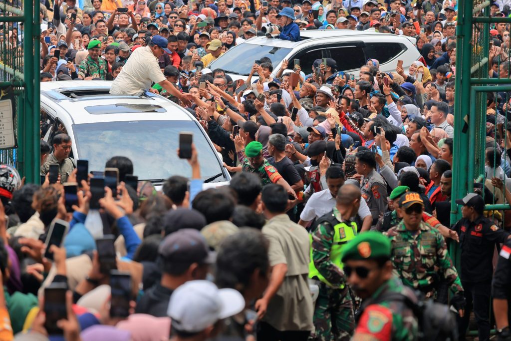 Ribuan Petani dan Peternak Sumedang Antusias Sambut Prabowo