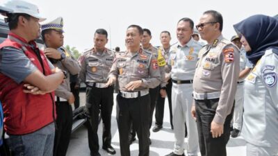 Cek Kesiapan Pengamanan Operasi Ketupat, Kakorlantas Tinjau Tol Fungsional Solo-Yogyakarta