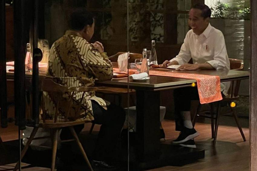 Istana Benarkan Presiden Jokowi Dinner Bareng Prabowo Subianto