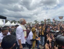 Orkes Sakit Hati Slank Sambut Kedatangan Ganjar-Mahfud di Hajatan Rakyat Medan