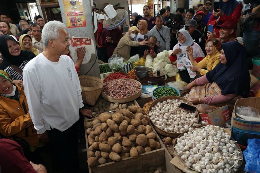 Pak Ganjar Solutif Atasi Sepi Pembeli