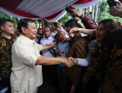 Ketika Saya Bersentuhan dengan Rakyat, Energi Saya Bertambah – Prabowo