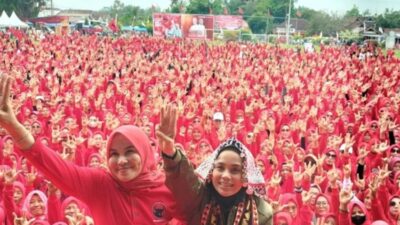 Sapa Ribuan Warga Lampung, Siti Atikoh Sosialisasikan KTP Sakti Agar Bansos Tepat Sasaran