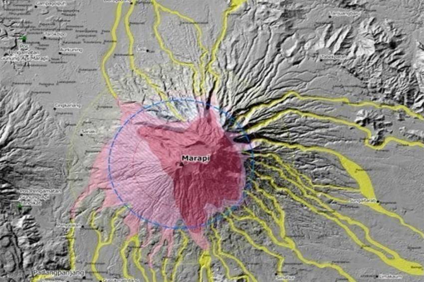Status Gunung Marapi Sumbar Naik Jadi Siaga