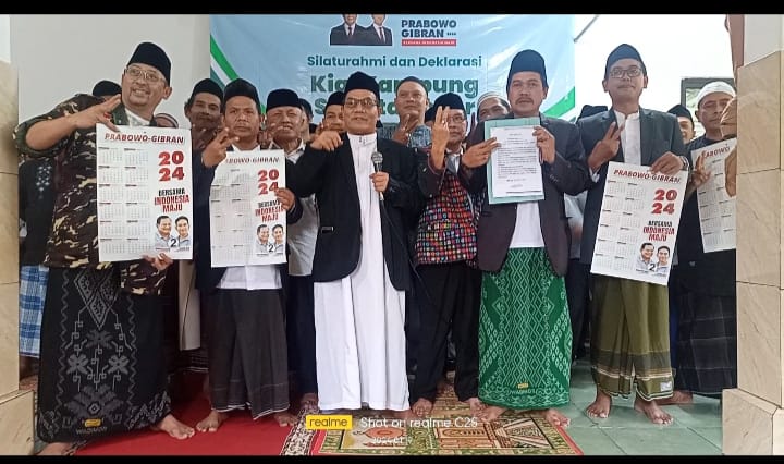 100 Kyai Desa di Kotakota Bogor Bersiap untuk Memenangkan Prabowo Gibran