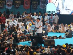 Prabowo Mengucapkan Terima Kasih kepada Warga Makassar yang Setia Mendukungnya