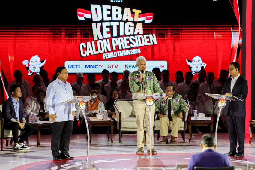 Debat Terakhir Pilpres 2024: Ini Lokasi, Tema, Moderator, dan Panelisnya