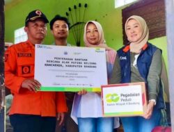 Pegadaian Salurkan Bantuan untuk Masyarakat Terdampak Angin Kencang Rancaekek-Jatinangor