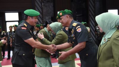 Maruli Simanjuntak Pimpin Sertijab 14 Jabatan, Mayjen TNI Tandyo Budi Revita Jadi Wakilnya