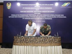 PTPN III Teken Dukungan Operasional dengan TNI AD