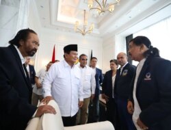 Prabowo Subianto Bertemu Surya Paloh di Menara NasDem: Kedatangan Saya sebagai Penghormatan