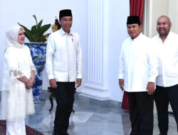 Prabowo Subianto Goes on Eid Visits, Holds Meetings with Important Figures Such as President Jokowi and Others