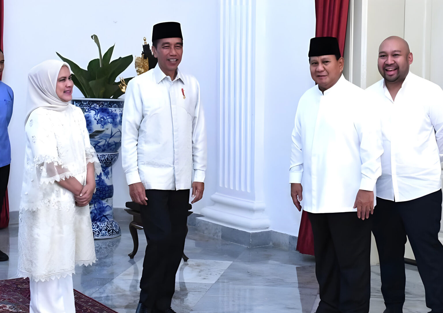 Prabowo Subianto Goes on Eid Visits, Holds Meetings with Important Figures Such as President Jokowi and Others