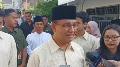 Anies Tak Halal Bihalal ke Tokoh Politik Hari Pertama Lebaran, Pilih Gelar Open House