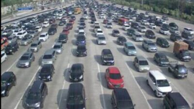 Arus Balik 2024, Tol Cikampek Utama Mulai Padat