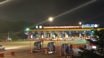 H-2 Lebaran, GT Kalikangkung Terpantau Lengang