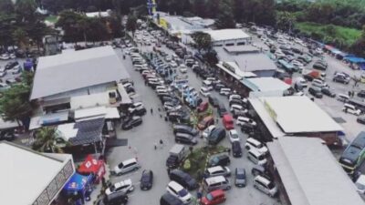 Pengunjung Rest Area Travoy KM 207A Ruas Palikanci Melonjak hingga 100 Persen