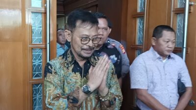 Respons SYL Ditanya soal Patungan Eselon 1 Kementan Kumpulkan Duit 4.000 Dolar