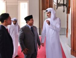 – Prabowo Subianto and Gibran Rakabuming Raka Meet Emir of Qatar and Qatar PM to Discuss Cooperation and Gaza Situation