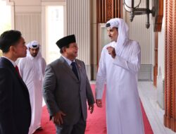 Prabowo Subianto and Gibran Rakabuming Raka Hold Meetings with Emir of Qatar and Qatar PM, Discuss Collaboration and Gaza Relief