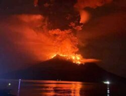 BNPB Tepis Isu Pulau Tagulandang Bakal Tenggelam jika Gunung Ruang Kembali Erupsi