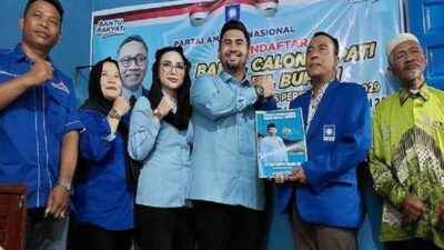 Ketua DPC Demokrat Parij Ismeth Rinjani Daftar Bupati Kapuas