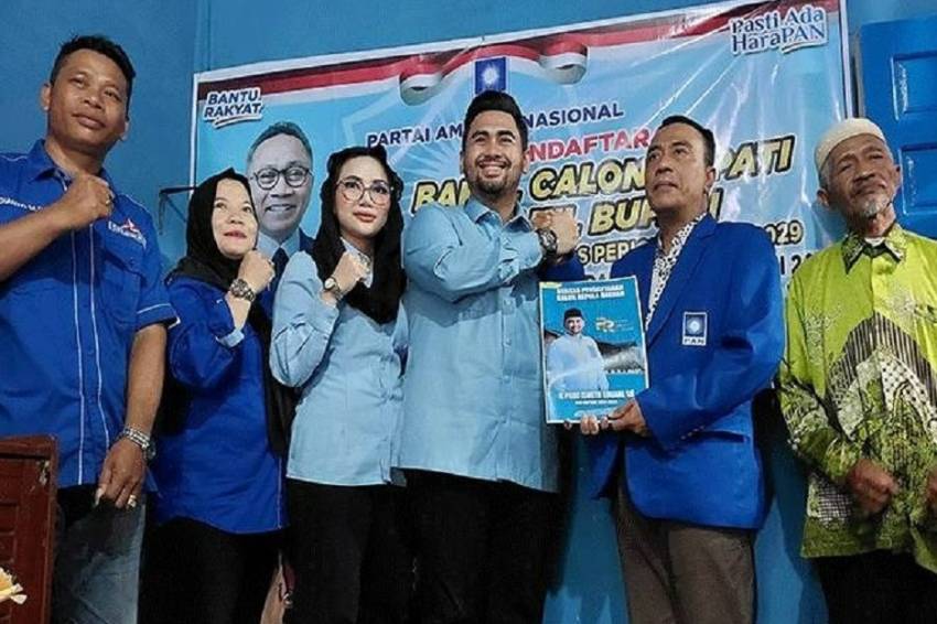 Ketua DPC Demokrat Parij Ismeth Rinjani Daftar Bupati Kapuas