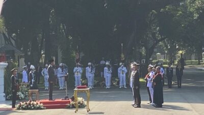 906 Perwira TNI-Polri Dilantik Presiden Jokowi di Istana Negara