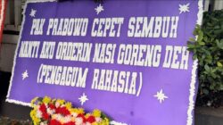 Warga dan Pejabat Mengirim Karangan Bunga Dukungan untuk Prabowo Subianto Setelah Operasi di RSPPN Bintaro
