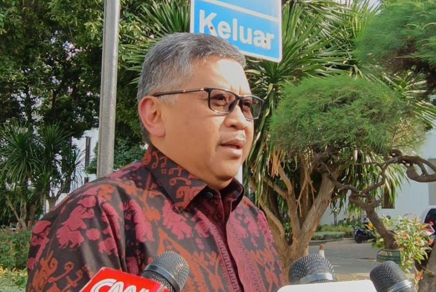 Hasto Kristiyanto Penuhi Panggilan KPK sebagai Saksi Kasus DJKA