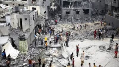 Indonesia Kutuk Keras Pembantaian Ratusan Warga Gaza di Sekolah