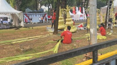 Mengintip Persiapan Upacara HUT ke-79 RI di Istana Merdeka yang Akan Dihadiri Maruf Amin dan Gibran