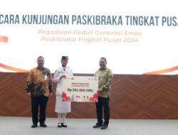 Peduli Generasi Emas, Pegadaian Beri Apresiasi Paskibraka 2024